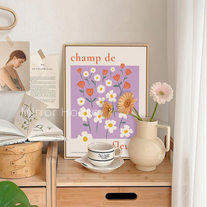 Quadri e Poster Vintage con Fiori di Ciliegio <span class=keywords><strong>Giapponese</strong></span> di Barcellona, Stampa su Tela per Decorazione Casa - Product Image 4