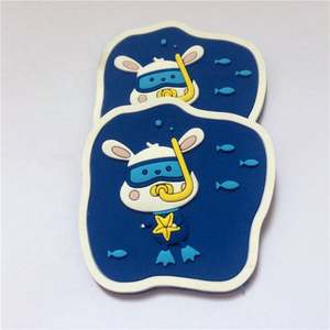 Imán de nevera con logotipo en relieve 3D, recuerdo turístico de goma, magnético para nevera - Product Image 6