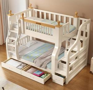 <span class=keywords><strong>Lit</strong></span> mezzanine <span class=keywords><strong>en</strong></span> bois gain de place pour petit <span class=keywords><strong>studio</strong></span> et combinaison chambre-salon pour micro-espaces urbains - Product Image 4