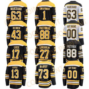 2025 Heren Jersey Geborduurd Ijshockey Gestikt Uniform #88 #63 #1 - Product Image 1