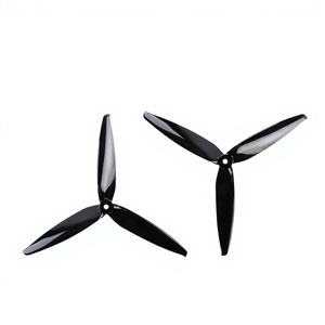 Hélice Original Gemfan Cinelifter 1050 10x5x3 de 3 Aspas y 10 Pulgadas de Fibra de Vidrio y Nailon para Piezas de Multirrotor RC FPV, Negro+Plateado - Product Image 1