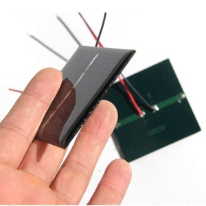 Flexible <b>Solar</b> <b>Panel</b> 0.45W 2V 58x58MM Polycrystalline Silicon With Wire For DIY Projects - Product Image 5