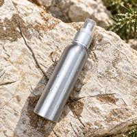Flacon pulvérisateur en aluminium de qualité supérieure, vaporisateur fin, distributeur de toner, emballage cosmétique rechargeable, conteneur personnalisé avec logo