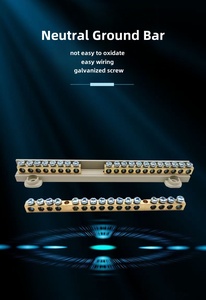 XP6509D-8 + 12 trung tính mặt đất thanh điện phân phối thiết bị đầu cuối khối kết nối - Product Image 5