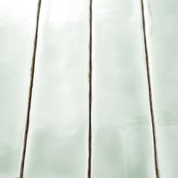 Azulejo Creta-25 Sage 5x25 cm 9 mm Brillante con Bordes Irregulares