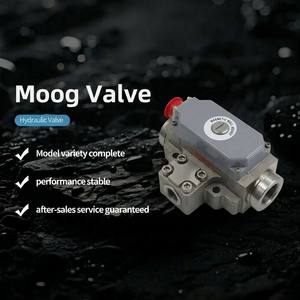 Vanne servo proportionnelle hydraulique en fonte de qualité supérieure MOOG pour plateforme de mouvement et contrôle hydraulique industriel - Product Image 1