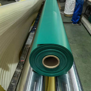 Tissu en bâche <span class=keywords><strong>PVC</strong></span> imperméable <span class=keywords><strong>pour</strong></span> auvents et tentes, résistant aux UV, style uni, enduit de <span class=keywords><strong>PVC</strong></span> - Product Image 1