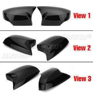 2pcs Car Rear View <b>Mirror</b> Cover Side <b>Mirror</b> <b>Shell</b> M Style for Subaru Forester 2014-2018 Add-on Rearview <b>Mirror</b> Cover Trim - Product Image 2