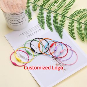 X926 Colorful Stainless Steel Wire Rings Stainless Steel Wire <b>Keychain</b> Cable Key Ring Steel Wire <b>Keychain</b> - Product Image 2