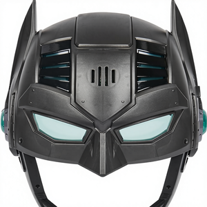 Máscara <span class=keywords><strong>de</strong></span> <span class=keywords><strong>Batman</strong></span> con Armadura <span class=keywords><strong>de</strong></span> DC Comics, Visera con 15 Sonidos y Frases, se Ilumina, Incluye Pilas, para Niños <span class=keywords><strong>de</strong></span> 4 Años - Product Image 1