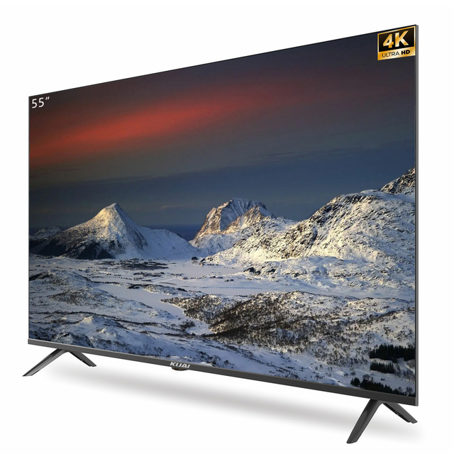 Frameless 55" UHD Panel Screen Television TV 65 Inch 4K Smart TV Android 55 Inch Smart TV