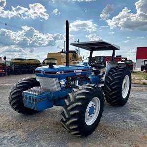Tracteur agricole Ford 7610 4x4 fiable, moteur 42 CV, transmission par engrenages, pompe, moteur, haute productivité, performances robustes - Product Image 1