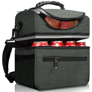BSCI Custom Women Cooler Bag Lightweight Nylon Waterproof Lunch Bags