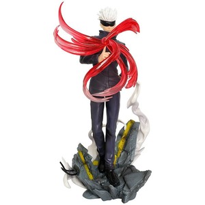 Action Figure in PVC di Samurai, Demon <span class=keywords><strong>Slayer</strong></span> <span class=keywords><strong>Kimetsu</strong></span> No Yaiba, Satoru Gojo con Tecnica Hollow, Scena di Battaglia, Statuetta Espositiva - Product Image 5