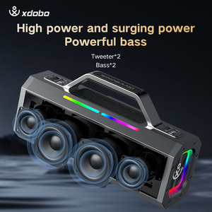 Sistema de Sonido Portátil XDOBO con Bluetooth, Altavoz para Fiestas, Sistema de Sonido Profesional para Exteriores, Woofer, Tweeter, Altavoces Grandes, <span class=keywords><strong>Partybox</strong></span> con Micrófono - Product Image 3