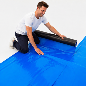 Membrana Impermeable Azul para Techos con Fuerte Adhesión, Lámina Autoadhesiva Hermética para Reparación de Techos en Cualquier Clima - Product Image 1