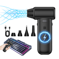 Nettoyeur d'écran à air électrique pour nettoyer le clavier et le PC Ventilateur turbo sans fil avec vitesse réglable à l'infini