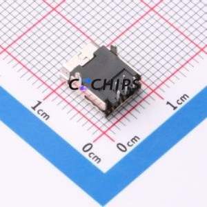 HX MINI5P 2J-T USB Connector Bent Lead Through Hole Connector Mini-B USB 2.0 Female Right Angle Insert - Product Image 2