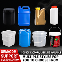 Seau en plastique PP de type gallon américain Lianhao, emballage plastique, vente en gros d'usine OEM ODM pour les distributeurs