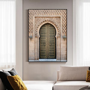 Tableau mural en toile imprimé UV résistant aux intempéries, motif vague côtière, murale océanique anti-décoloration pour décoration de patio - Product Image 4