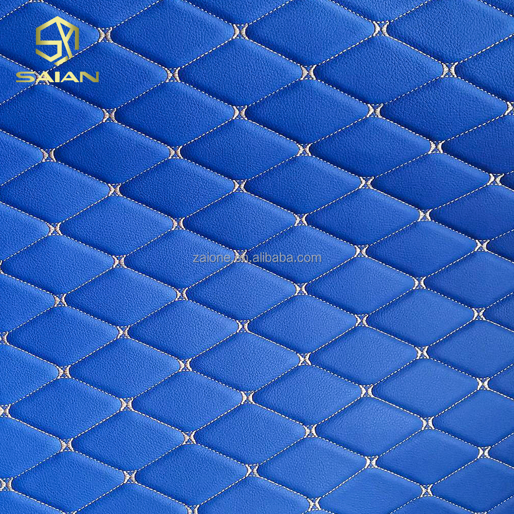 Fil à broder bleu doré