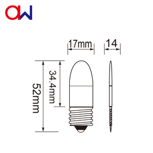 หลอดไฟ LED COB E14 3W AC120V 2700K ถึง 6500K อุณหภูมิสี 360 องศา หลอดไฟ LED COB ขนาดเล็ก E14 - Product Image 6