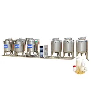 small scale aseptic coconut yoghurt condensed milk production line milk processing plant machine