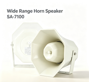 Système <span class=keywords><strong>de</strong></span> sonorisation IP pour extérieur, haut-parleur à cornet SIP ABS TOA 40W pour diffusion publique et marine longue portée, haut-parleur et cornet passifs complets - Product Image 1