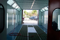 Cabine de four de peinture de voiture haute fiabilité/salle de peinture/peinture de voiture de cabine de pulvérisation