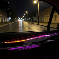 Système d'éclairage d'ambiance intérieur pour voiture SJC Galaxy 64 couleurs 12V LED pour BMW X5 X6 F15 F16 2014-2018