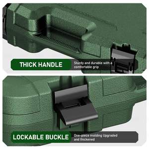 Échantillon gratuit, emballage en mousse EVA découpé sur mesure, étui de transport rigide imperméable avec logo en caoutchouc, étui à outils avec mousse - Product Image 3