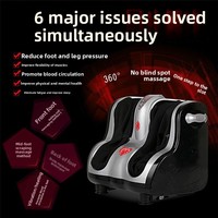 Masseur de pieds Shiatsu Premium avec pétrissage profond et thérapie thermique pour le soulagement des pieds et des jambes