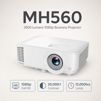 Projecteur vidéo DLP MH560 3800 Lumens Full HD 1080P Home Cinéma 3D Stéréo HiFi Haut-parleurs intégrés Garantie 1 an