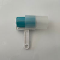 Qingle 3er-Set Silikon Waschbare Wiederverwendbare Klebrige Reinigungsrolle für Tierhaare Teppich Stoff mit Langem Griff