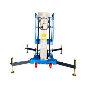 Fabrieksdirect hydraulische hoogwerker met aluminium mast, 6m werkhoogte, 150kg draagvermogen - Product Image 5