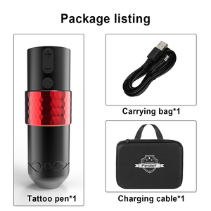 Professional Wireless Rotary Tattoo Machine Aluminum Body 3.5mm Stroke Brushless Motor Disposable Cartridge Tattoo Pen - Product Image 6