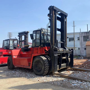 Montacargas Mitsubishi FD250 Usado, Montacargas Pesado de 25 Toneladas, Montacargas Diésel FD250 de Segunda Mano en Buenas Condiciones para la Venta en el Puerto de Shanghái - Product Image 1