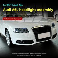 Pour Audi A6 S6 (2005-2011) – Kit de phares LED DRL améliorés avec feux de jour et accessoires de voiture modifiés