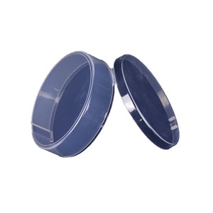 Round Powder Puff Box PP Plastic Air <b>Cushion</b> Packaging Cosmetic <b>Storage</b> Case Transparent Cover Solid Color Jewelry Accessory - Product Image 4