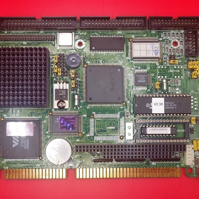 PLC Advantech PCA-6145B/45L Industrial 486 CPU ISA Card. Retro Gaming/Industrwbrial Use Bulk Supply