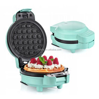 Aifa Digital Appareil à gaufres et cornets à glace mini, à coque amovible, antiadhésif, forme bol, pour 2 gaufres