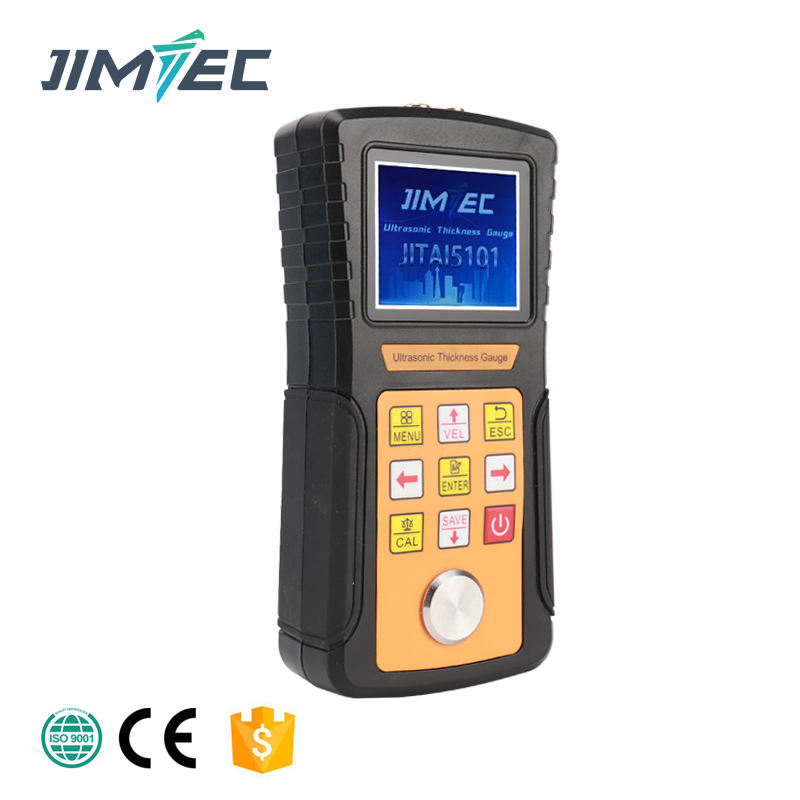Ut Instrument Display JITAI5101 UT Ultrasonic Wall Metal Thickness Measuring Meter Ultrasonic ...