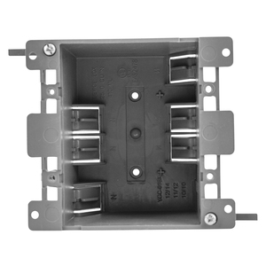 Caja de salida eléctrica de trabajo antiguo de 2 bandas, caja de conexiones de plástico <span class=keywords><strong>para</strong></span> interruptores, caja de salida de 25 pulgadas cúbicas - Product Image 1