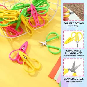 Ciseaux à fil portables Super Snips, mini-ciseaux en acier inoxydable tranchants avec housse en silicone de sécurité pour travaux d'aiguille, tricot et bricolage - Product Image 3