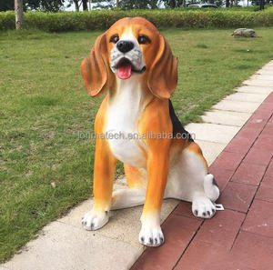 Moules en silicone 3D pour animaux (chien) pour statues et sculptures de jardin en béton - Product Image 2