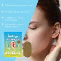 SOUTH MOON Patchs anti-acouphènes en plastique pour maux de tête, douleurs auriculaires, perte auditive, bourdonnements d'oreilles, portables, 12 pièces