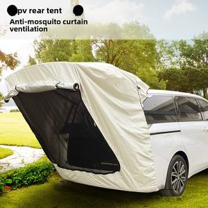Tente d'auvent arrière MPV étanche Portable pour voiture en plein air Protection solaire pratique pour pique-nique de <span class=keywords><strong>Camping</strong></span> tout-terrain - Product Image 3