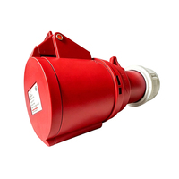Coupleur de charge pour véhicule électrique TYPE2, norme européenne, connecteur aviation, 32A, cinq broches, étanche et anti-poussière