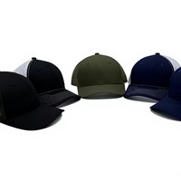 Gorra Trucker Richardson 112 Personalizada, Malla Trasera, Lisa, Gorra de Béisbol con Cierre a Presión, Gorras Deportivas