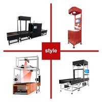 Système de pesage et de numérisation dynamique haute vitesse DWS avec caméra 3D sur convoyeur pour la mesure de colis logistiques express
